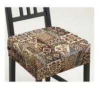 Set cuscini coprisedia jacquard con fascia elastica XARA etnico sedia cucina Mad