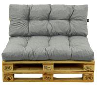 Set cuscini per pallet sedile + cuscino per schienale 120 x 80 cuscino per pa...