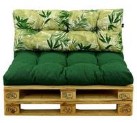 Set cuscini per pallet sedile + cuscino schienale 120x80 cuscino per pallet s...