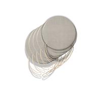 Set Cuscini rotondi per Sedia made in Italy, Cuscini Sedie Cucina Rotondi ht.3