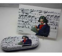 Set Custodia Occhiali/Custodia E Panno Lucida Occhiali/Panno Ludwig Van
