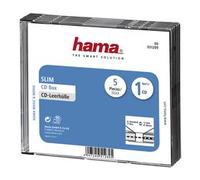 Set custodie CD e DVD 5 pz Slim 00051289