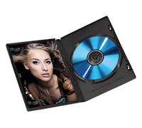 Set custodie CD e DVD Hama 00051297 5 pz Black