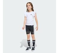 SET Cycling Short Tee in Pizzo White / Black 4-5A