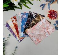Set da 10 pezzi Buste dorate di alta qualità, buste per ufficio, inviti di matrimonio, biglietti d'invito aziendali occidentali, lettere d'amore, compleanni, regali per feste, decorazioni per feste, p