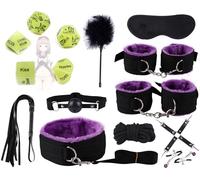 Set da 10 pezzi in nylon per allenamento fitness e set di dadi fosforescenti, attrezzatura per il fitness, design pieghevole, adatto per gli sport all'aperto e per i viaggi con regali originali-Z