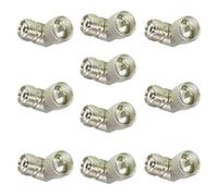 Set da 10 pezzi spina PNI PL maschio a 90 gradi - PL femmina
