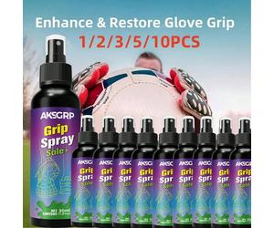 Set da 10 pezzi Spray grip per guanti da portiere - Migliora le prestazioni, aumenta il controllo e massimizza la forza della presa per gli atleti in sport come tennis, calcio, pole dance, basket, bas