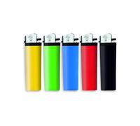 SET DA 100 ACCENDINI A PIETRINA IN VARI COLORI ACCENDINO COLORATO 2 BOX DA 50PZ