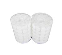 Set da 100 pezzi/set da 2 cm con chiusura in per monete autoadesive, a pois e cerchi