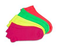 SET DA 12 O 24 PAIA DI CALZINI IN COTONE FLUO TG: 35-40 MODELLO: BD-1125