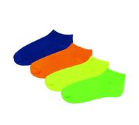 SET DA 12 O 24 PAIA DI CALZINI IN COTONE FLUO UOMO TG: 40-46 MODELLO: HM-2103