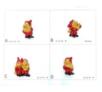 SET DA 12 PEZZI Calamita Magnete Frigo Fridge Magnets GNOMO MINI