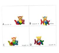 SET DA 12 PEZZI Calamita Magnete Frigo Fridge Magnets MAIALINO ALFEBETO