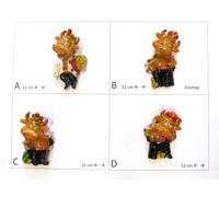 SET DA 12 PEZZI Calamita Magnete Frigo Fridge Magnets MUCCA LEGGE LIBRO MUCCACO