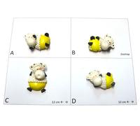 SET DA 12 PEZZI Calamita Magnete Frigo Fridge Magnets PECORA