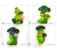 SET DA 12 PEZZI Calamita Magnete Frigo Fridge Magnets RANOCCHIA CON FIOR DI LOT