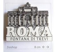 SET DA 12 PEZZI Calamita Magnete Souvenir Roma Fontana di Trevi in Resina Color