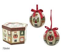 Set da 14 Palle da 75 mm decorazione Soldatino