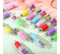 Set da 15 mini penne a sfera a 4 colori / Simpatiche penne portatili a 4 colori / Penne multicolore per cancelleria per journaling, piccolo regalo