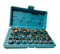 SET DA 19 CHIAVI A BUSSOLA MILLERIGHE XZN DA 1/2 CROMO VANADIO 8-32 mm