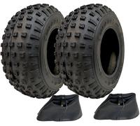145/70-6 Atv Pneumatici E Tubi Nodoso 50cc 90cc 110cc 75kgs Wanda P319 (Set 2)