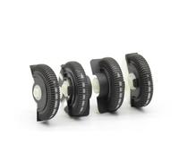 Set Da 2/4 Pezzi Per Rullo Di Controllo Dell'aria Condizionata Anteriore E Posteriore Per Auto Per Benz Classe W211 E200 E300 Griglia Di Ventilazione(Dark Gray 4pcs)