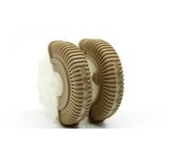 Set Da 2/4 Pezzi Per Rullo Di Controllo Dell'aria Condizionata Anteriore E Posteriore Per Auto Per Benz Classe E W211 E200 E300 Griglia Di Ventilazione(Beige R 2pcs)