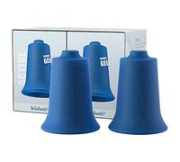 Set da 2 BellaBambi Maxi duo coppette per cupping | cup perfetta per fasce & trigger point per aree più grandi | contro tensioni a schiena & cosce | Made in Germany | Active - blu segnale