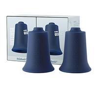 Set da 2 BellaBambi Maxi duo coppette per cupping | cupping intenso per sport & massaggio | cup perfetta per fasce & trigger point dalla testa ai piedi | Made in Germany | INTENSE - blu notte