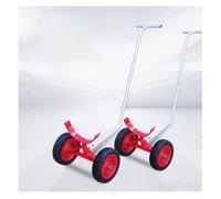 Set Da 2 Carrelli Robusti per Il Trasporto Di Tubi, Con Ruote Piene | Carrello Industriale Mobile per Tubi (cantieri, Magazzini, Officine), Girevole A 360°(32.5 cm)