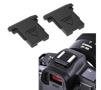 Set da 2 coperture slitta flash per Canon EOS DSLR 60D, 4000D, 60Da, PowerShot serie G & EOS R - Protezione da polvere, umidità e ossidazione (non compatibile con Multi-Function Shoe)