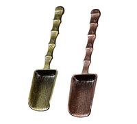 Set da 2 cucchiaini da tè in lega di tè ( assortiti) cucchiaino da tè in lega