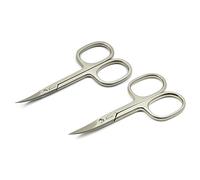 Set da 2 Forbici Mont Bleu: Forbicine Unghie & Cuticole fatte in Italia| affilate a Solingen, Germania