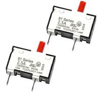 Set da 2 HQRP Interruttore Automatico Termico 91-Series Push-To-Reset