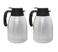 Set Da 2 Isolierkanne 1,5 L Thermos In Acciaio Inox HAC24
