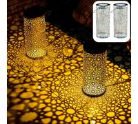 Set Da 2 Lanterna Solare Orientale Lanterna Solare Luci Decorazione Da Giardino