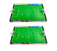 Set Da 2 Migros Tipp-Kick Mania Calcio Da Tavolo Con 4 Calciatori E Portiere