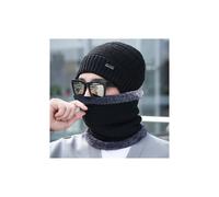 Set da 2 pezzi composto da cappello invernale nero e sciarpa come regalo per uomo â Calendario dell'