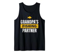 Set da 2 pezzi per il nonno, idea regalo per la pesca del nipote Canotta
