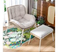 Set da 2 pezzi per patio, bistrot, mobili da balcone, in vimini, set di 2 pezzi, tavolo e sedie in rattan, per veranda, cortile, prato, piscina, terrazza C