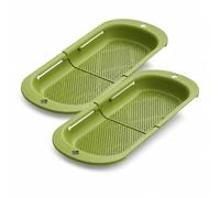 Set Da 2 Scolapasta Estensibili Per Lavello, Cestelli Regolabili Per Lavare Verdure E Scolare Stoviglie, Con Ampie Impugnature E Possibilità Di Sospensione(Green)