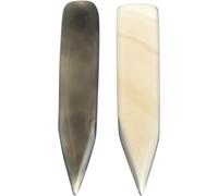 Set da 2 Strumenti per Lucidare Gioielli in Agata da 7 Cm, Coltello per Manutenzione e Lucidatura di Anelli, Bracciali e Accessori in Oro e Argento, Kit Portatile Stili multipli
