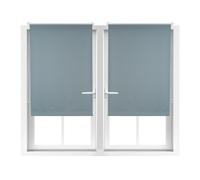 Set da 2 tende oscuranti grigie 70x160cm 70 cm Grigio Tende a rullo oscuranti