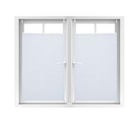 Set da 2 tende plissettate 80 x130 cm 0,4 kg Regolabile Tende senza trapano