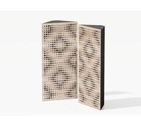 Set da 2 trappole acustiche angolari stretti per bassi | 23x50cm | Insonorizzazione, assorbimento, diffusione | Trattamento acustico per studi di registrazione [REBAT | Sonoma]