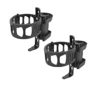 Set da 2 ZEFAL Pulse Expandable Portaborracce Gomma Nera Universali per Telaio