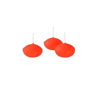 Set da 20 Candele Galleggianti- Colore Arancione- Risthò- diametro 4,5 cm altezza 2,7 cm - Cereria di Giorgio