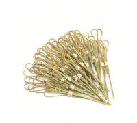 Set da 200/100/50/20 pezzi di stuzzicadenti creativi a forma di frutta, spiedini di bambù, forchette dolci per torte e spuntino, adatti per varie occasioni come feste, compleanni, matrimoni, regali di