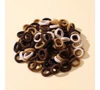 Set da 200 elastici per capelli di neonati ad alta elasticità, senza danneggiare i tendini dei capelli, fasce decorative colorate per uso quotidiano, per San Valentino Tagli UnicaPoliestere